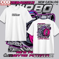 Kaos TURBO Kaos mobil Otomotif DREAMS WORK TURBO POWER | BAJU KAOS