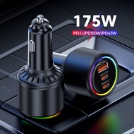New PD100WPD140W Car Charger Laptop Mobile Phone High Power Equipment Universal Car Charger5A Super 