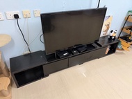 LG 43吋電視送黑色電視櫃