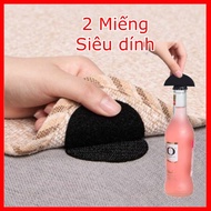 Bed sheet carpet fixing stickers Set of 5 adhesive spikes to fix table covers that can be used many 