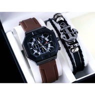 Promo Jam Tangan Pria Swiss army Sport Tanggal Aktif Free Gelang Dan box