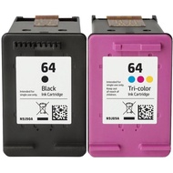 LEBOK for HP 64 | N9J90A N9J89A | 2 Ink Cartridges | Black and Tri-Color