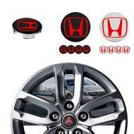 Car Wheel Center Hub Cap Honda Logo Badge Emblems 58MM 69MM for CRV Civic Accord Pilot Odyssey