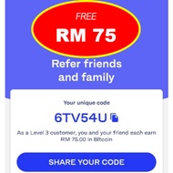 LUNO MALAYSIA FREE RM75 BTC CODE >>>>> 6TV54U
