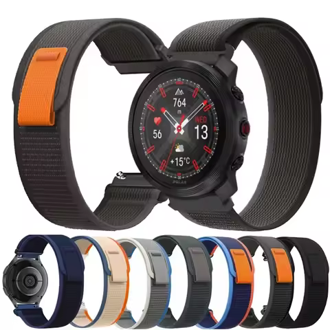20mm 22mm Trail Loop Strap For Polar Vantage V3 M3/M2/M Grit X Pro Titan Sport Nylon For Polar Ignit