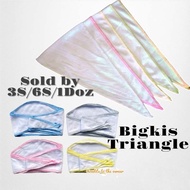 12pcs / 6pcs  Bigkis for Newborn Baby Essential Triangle Tie Knot Bigkis XL Size Belly Binder