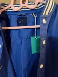 Ad-lib 藍色棒球外套 男裝L