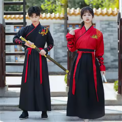 Japanese Vintage Kimono Samurai Cosplay Clothing Woman Man Chiinese Hanfu Crane Embroidery Cardigan 