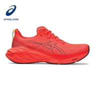 ASICS Men NOVABLAST 4 Running Shoes in Sunrise Red/True Red