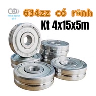 Ball bearing with back groove size 624zz. 634zz. core 4x11x4mm. Nice product, smooth rotation, good 