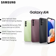 [NEW] Samsung Galaxy A14 5G | 4GB+64GB | 6.6" FHD+ Display | 50MP Triple Camera | Original Smartphon
