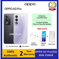 OPPO A3 Pro (5G) | 8GB 256GB / 6GB 128GB | Local set with 2 Years OPPO Warranty | Global Set