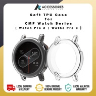 CMF Watch Pro 2 | CMF Watch Pro 3 Soft Case, Flexible Transparent Design Casing, Smart Watch Protect