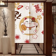 [A&amp;S] Japanese Fabric door curtain, household decoration restaurant partition curtain, magnetic curtain door curtain