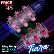 ADULT TOYS SILIKON KONDOM RING MUTIARA
