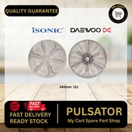 CTWM-FA1100 DWF-900S DWF-9001Q ISONIC DAEWOO Pulsator Washing Machine / Pinggan Mesin Basuh 345mm 11
