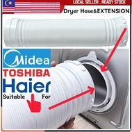 TOSHIBA DRYER HOSE 2 METER WITH CLIP (FOR EXTEND ONLY) TOSHIBA DRYER TD-H80SEM 7KG EXTENSION HOSE to