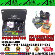 EX5 LC135 LC 135 Y15ZR Y15 V2 LAGENDA SRL115 FI AJI RACING DYNO CDI ECU UNIT ADJUSTABLE / NON ADJUST