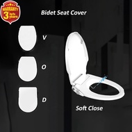 💰50% Off Soft Close Bidet Toilet Seat Non Electric Elongated Toilet Seat Toilet Water Spray Bidet To