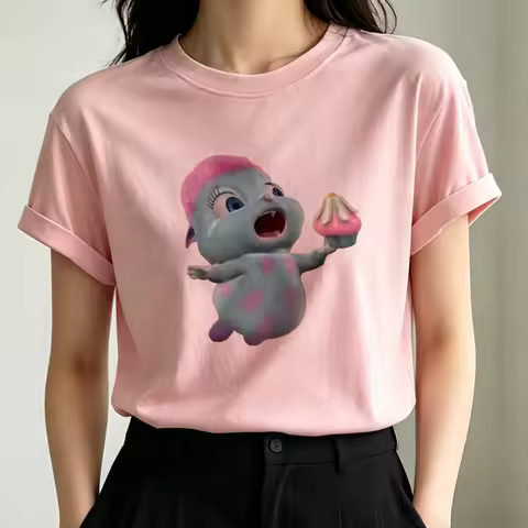 Bibble shirt shoujo cute Psychedelic y2k japanese cutecore t-shirt alternative baddie streetwear emo