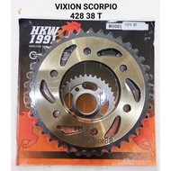 REAR PULL GEAR VIXION SCORPIO 428 38 T 38T