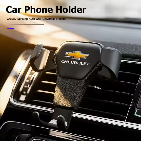 Car Phone Holder Gravity Sensing Auto Grip Universal Bracket For Chevrolet Cruze Sonic Silverado Cor