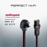 AudioQuest NRG-X3 Power Cable UK IEC13 2 /3 Meter