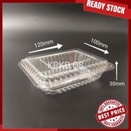 OP09H / TP-12 / H3 (100pcs) PLASTIC TRAY / DISPOSABLE PACKAGING FOOD TRAY / BEKAS KUIH / SUSHI BOX