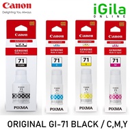 Original GENUINE CANON GI-7I GI71 ink for Canon Printer G1020 G2020 G3020 G3060 3770 G3730 INK