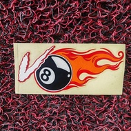 V8 POOL BALL REFLECTION STICKER