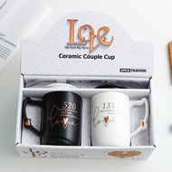 AG_TABLEWARE ชุดแก้วกาแฟ แก้วกาแฟ แก้วเซรามิค แก้วน้ำ ชุดแก้วกาแฟมีฝาปิดและช้อน