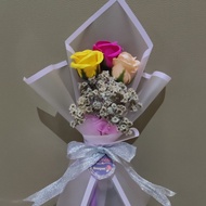 Buket Bunga Sabun + Bunga Edelweis Buket Untuk segala acara