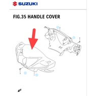 [56311-07H00-735] 56311B07H00N735 Front COVER HANDLE FR (SOLARIZE SILVER_x000D_) -