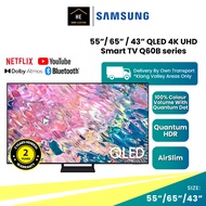 (FREE Doorstep &amp; Install KL &amp; SGR) SAMSUNG 55" / 65" / 43" Inch 4K Smart QLED TV Q60B Series Television 电视机