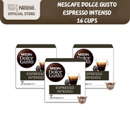 [Carton] NESCAFE DOLCE GUSTO Espresso Intenso Coffee Capsules (16 servings)