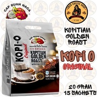 .Cap Buah Naga - Kopi O Original - Kopitiam Golden Roast / Instant Coffee Drink