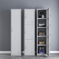 LP-6 Get Gifts🎯IKEA Household Single-Door Wardrobe Locker Storage Cabinet with Lock Wardrobe Shoes Sundries Cabinet Balc