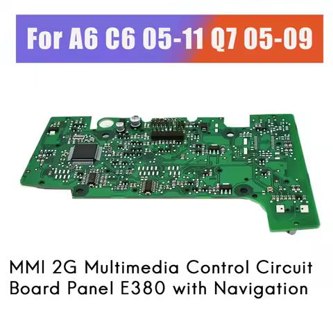 4L0919610 4F1919611 For - A6 05-11 Q7 05-09 MMI 2G Multimedia Control Circuit Board Panel E380 With 