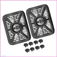 Ahead Air Fryers Crisper Plate Grill Tray Replacement Baking Tray with Rubber Bumpers for DZ401 DZ55