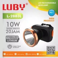 Senter Kepala Luby 10 Watt 2883L Cahaya Putih Dan Kuning Dimer Lord Bagy