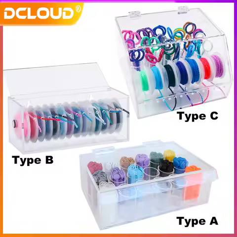 DCLOUD Dental Arcylic Dispenser Power Chain Placer Organizer Orthodontic Ligature Tie Box Ortho Elas