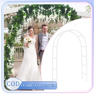 2.4m X 1.4m Curved Iron Decoration Iron Wedding Decoration Pergola Iron Decoration