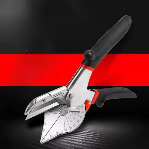 Multi-angle Bevel Scissors Angle Shear 45-135 Degree Angle Mitre Siding Wire Duct Cutter with Replac