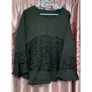 PRELOVED BLOUSE HITAM