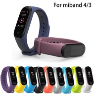 Sports silicone strap for Xiaomi Mi Band 3 4