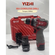 YIZHI 18V Cordless Drill Battery Drill