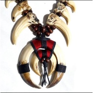Variation ethnic fang necklace, dayak ethnic necklace