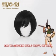 READY STOCK - WIG YUFFIE KISARAGI WIG COSPLAY GAME FINAL FANTASY VII REBIRTH WIG COSPLAY GAME FINAL 