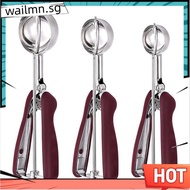 Cookie Scoop for Baking Set of 3, Ice Cream Scoop Stainless Steel, Cookie Dough Scoop, Cupcake Scoop