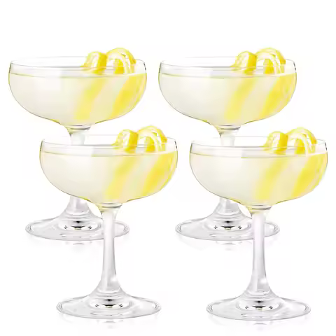 Coupe Cocktail Glasses, Barware Drinking Glasses, Martini Daiquiri Manhattan, Coupe Glasses